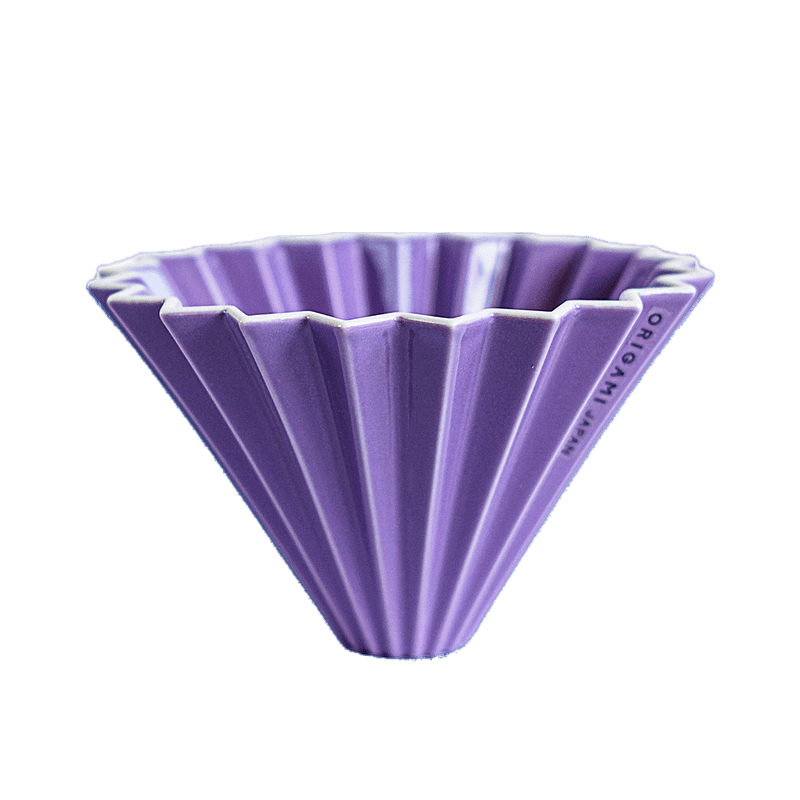 Воронка Origami керамическая фиолетовая