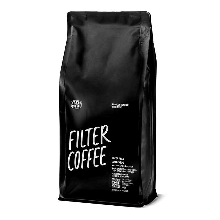 Кофе в зернах Tasty Coffee Коста-Рика Сан Исидро