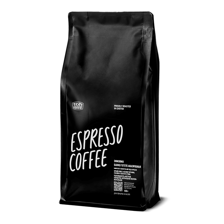 Кофе в зернах Tasty Coffee Эфиопия Банко Готете Анаэробная