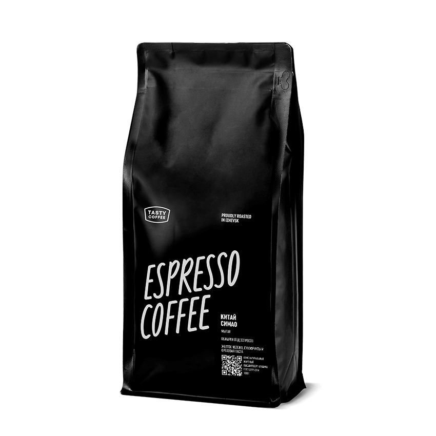Кофе в зернах Tasty Coffee Китай Симао