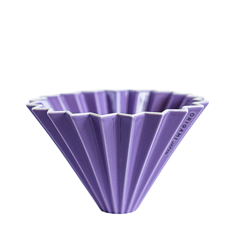 Воронка Origami керамическая фиолетовая