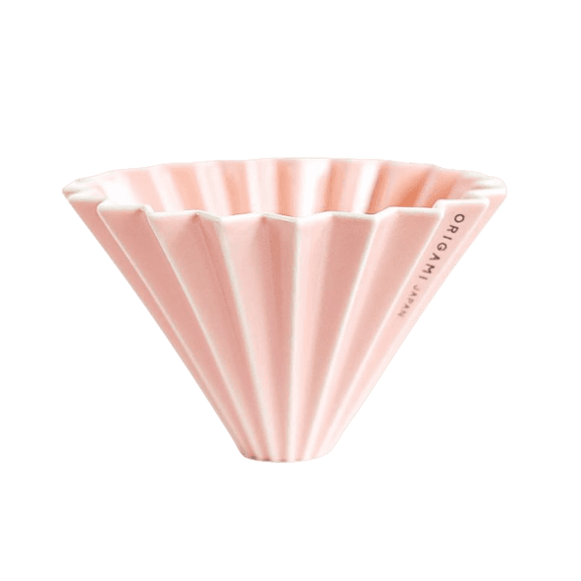 Воронка Origami керамическая розовая