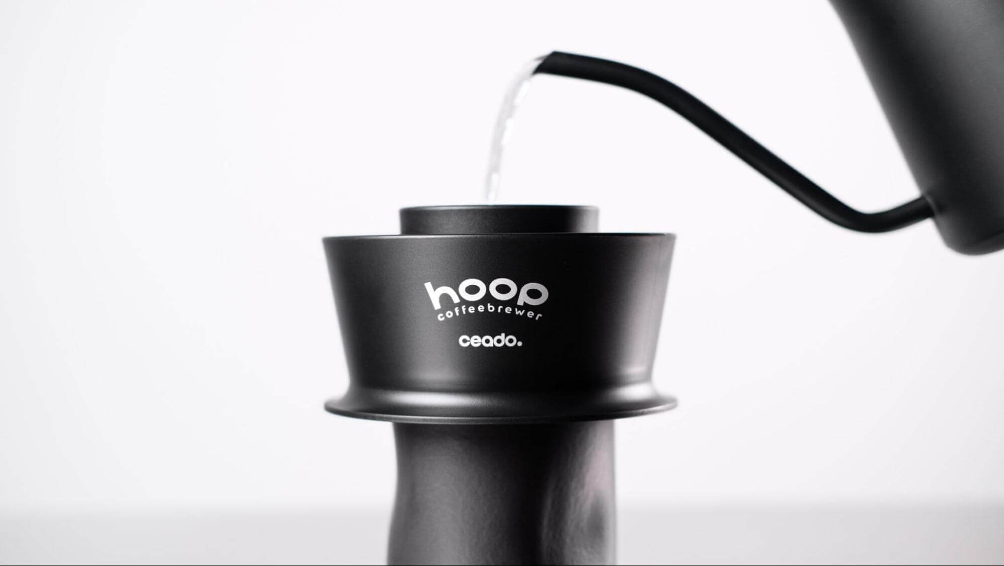 Воронка Hoop Coffee Brewer от Ceado с горизонтальным основанием и цилиндром для заваривания