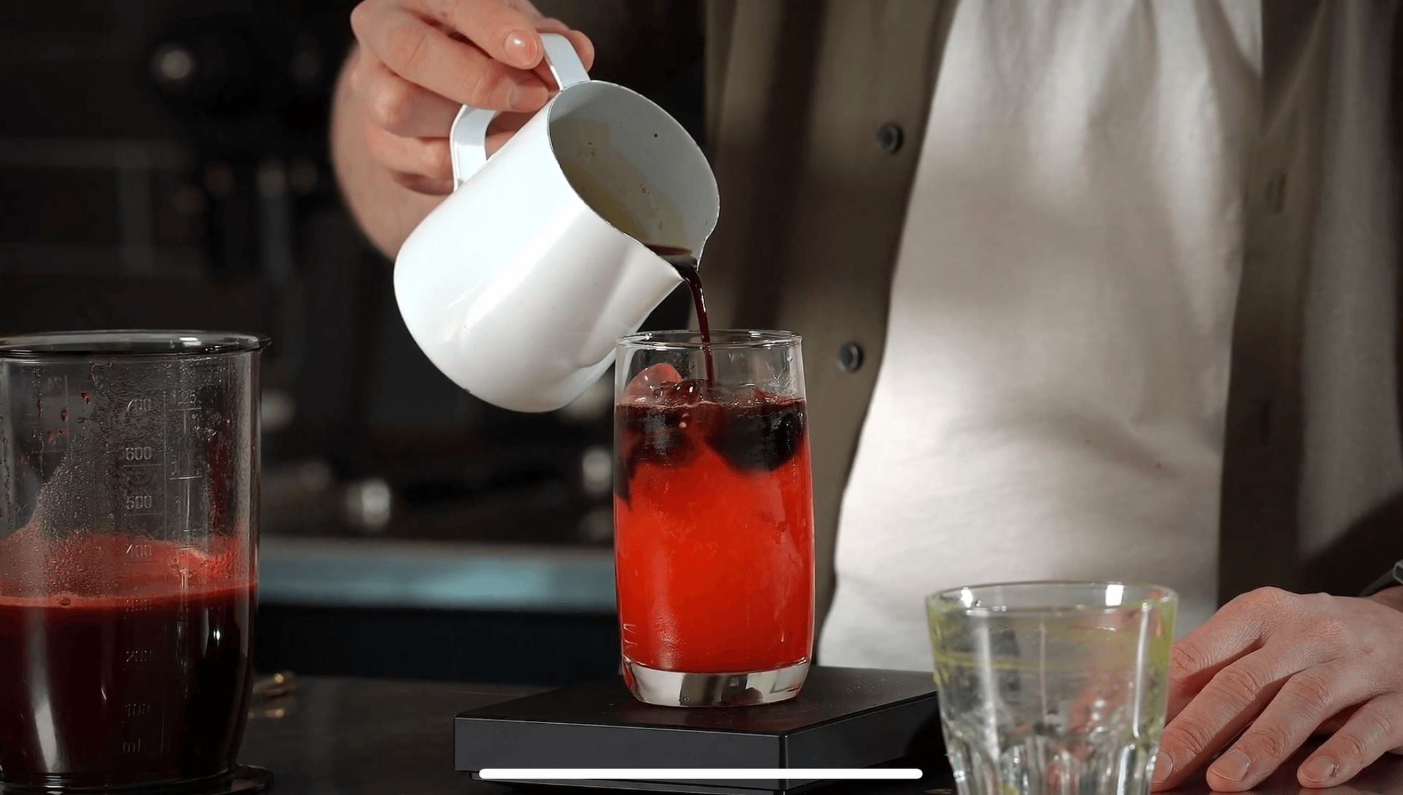 Слоистая структура бамбла за счет правильного охлаждения и смешивания