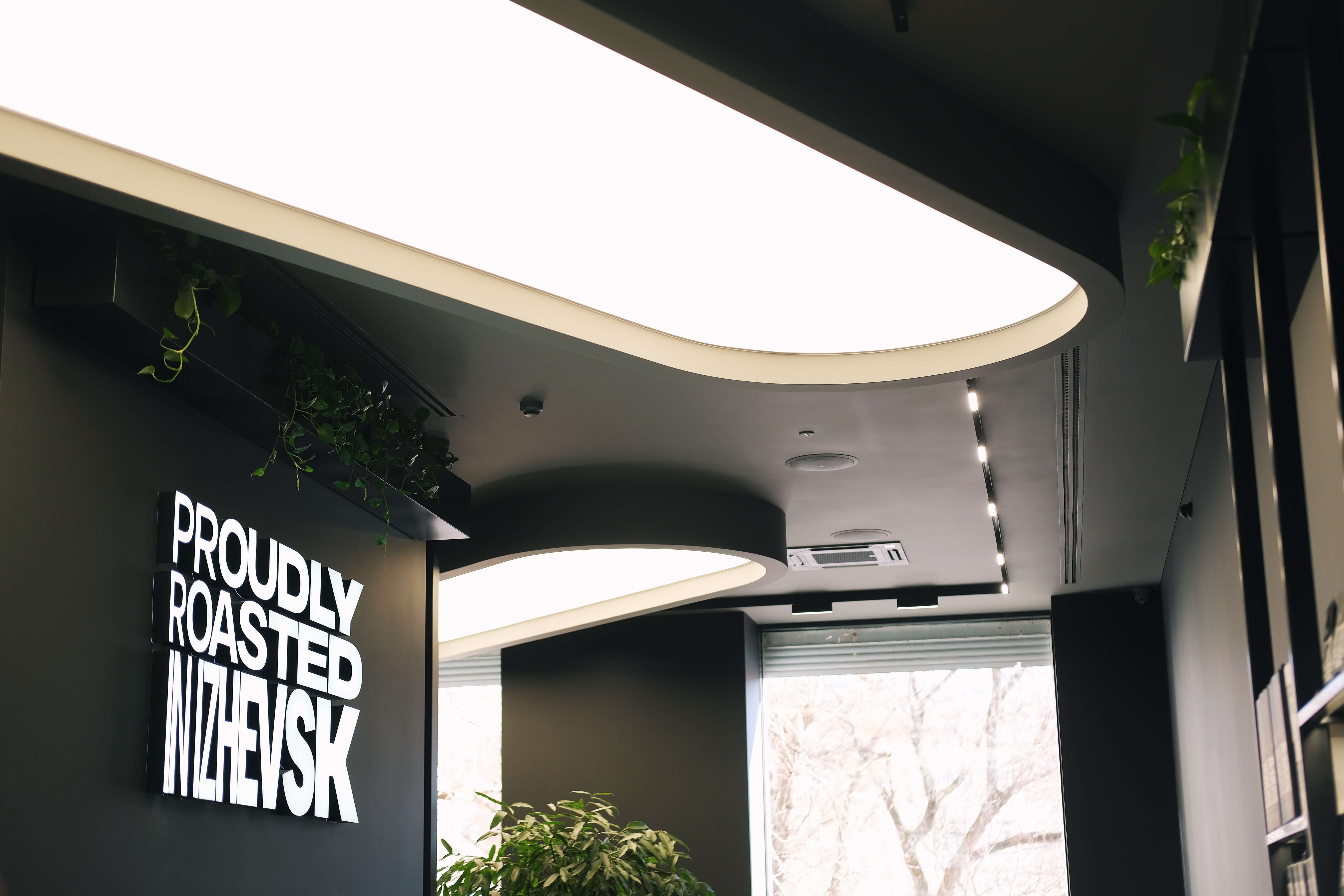 Интерьер кофейни Tasty Coffee на улице Советской города Ижевска