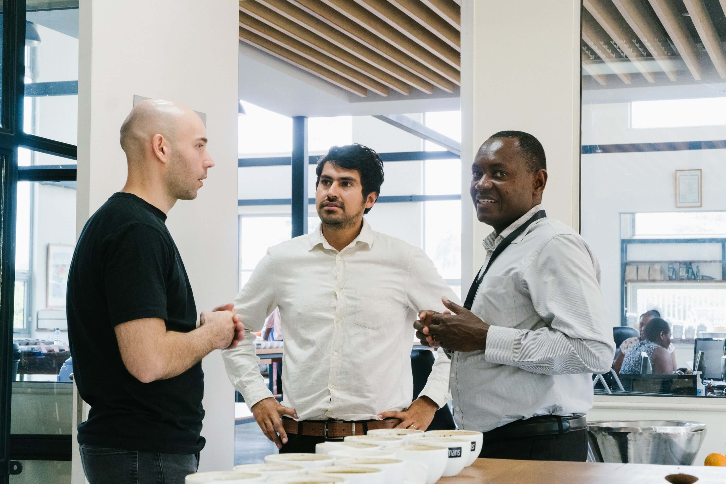 Переговоры с экспортёром в одну из наших поездок в страны поизрастания кофе