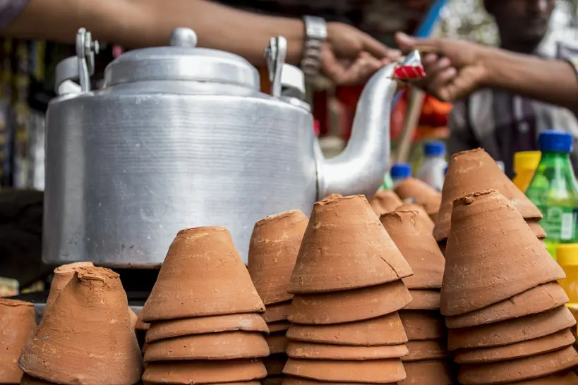 Глиняная посуда для масала-чая