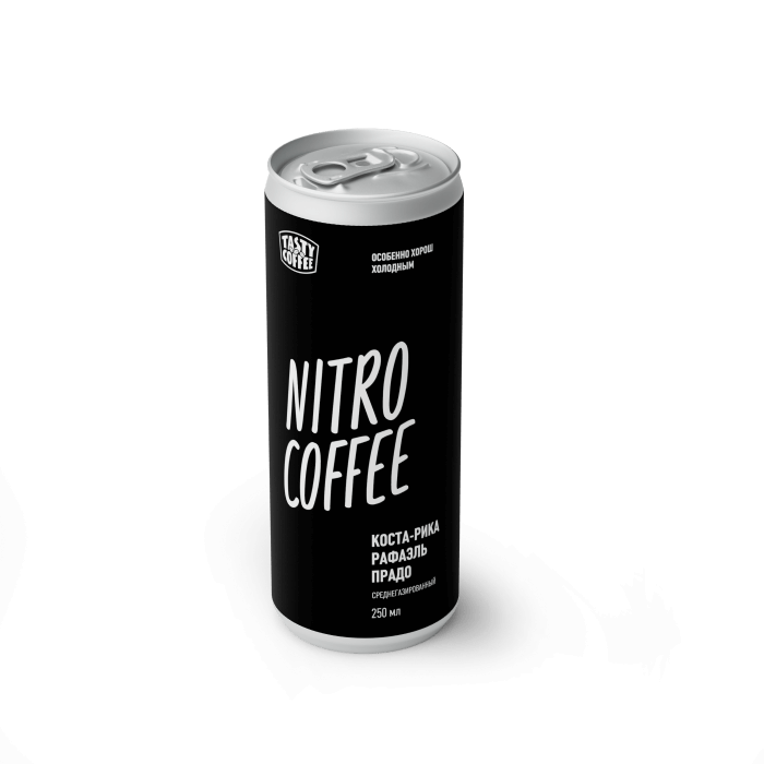 Кофе в банках "Nitro coffee"