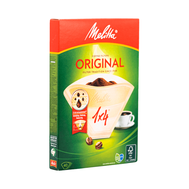 Аксессуары Tasty Coffee Фильтры Melitta для капельных кофеварок (размер 1-4), 40 шт