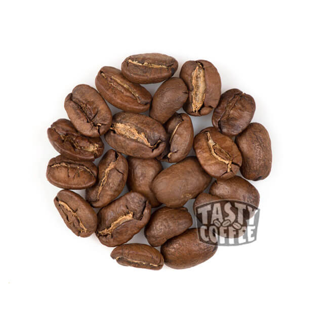 Кофе в зернах Tasty Coffee Ароматизированный кофе на основе Марагоджипа Никарагуа