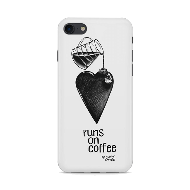 Аксессуары Tasty Coffee Чехол для iPhone 7 Plus, X белый