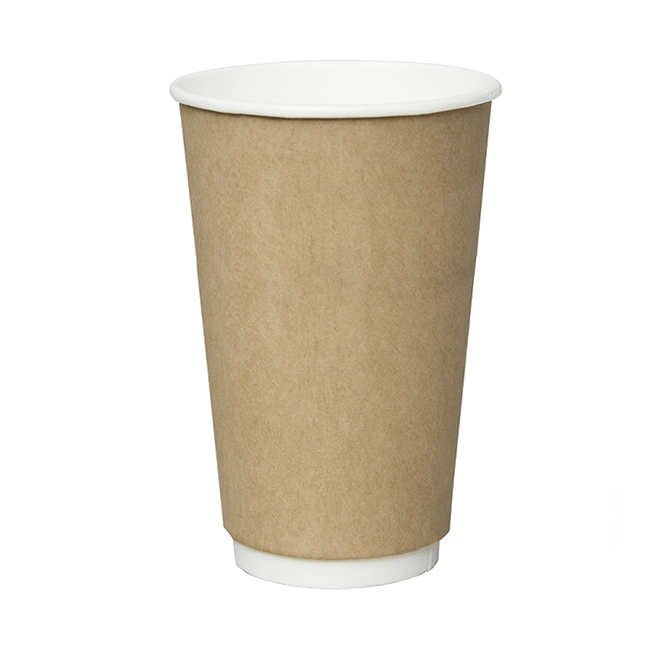 Аксессуары Tasty Coffee Бумажный крафт стаканчик (двухслойный), 400 мл