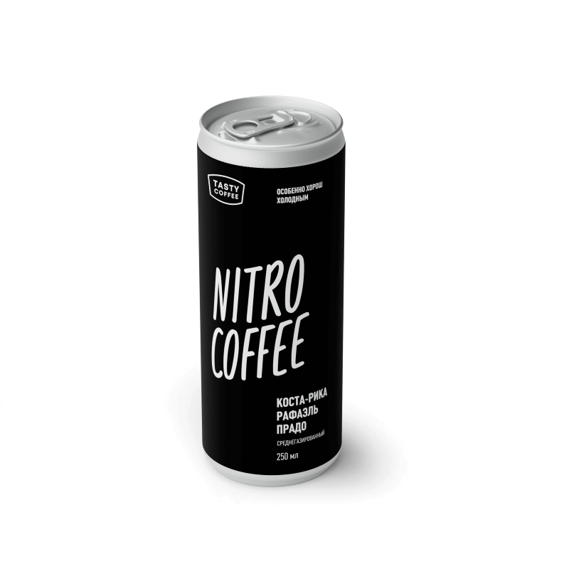 Кофе в банках Tasty Coffee Nitro Сoffee