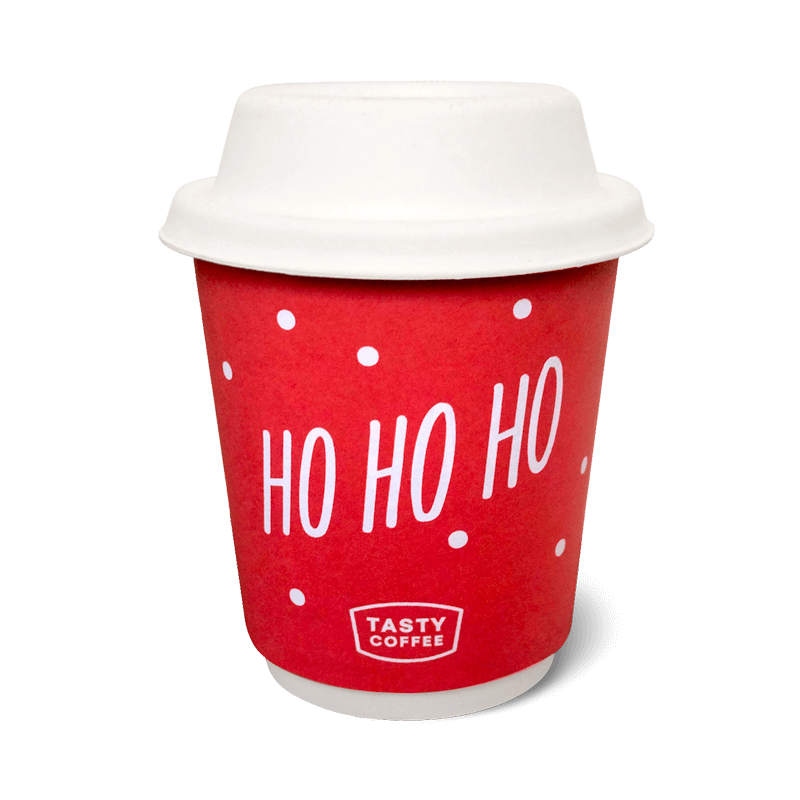 Аксессуары Tasty Coffee Стакан бумажный Christmas Cup 250 мл (упаковка 550 шт.)