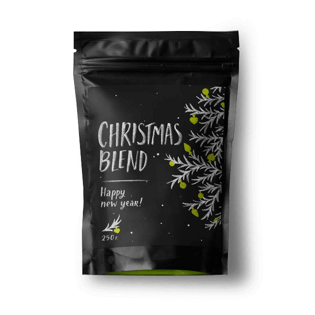 Кофе в зернах Tasty Coffee Christmas Blend 2018