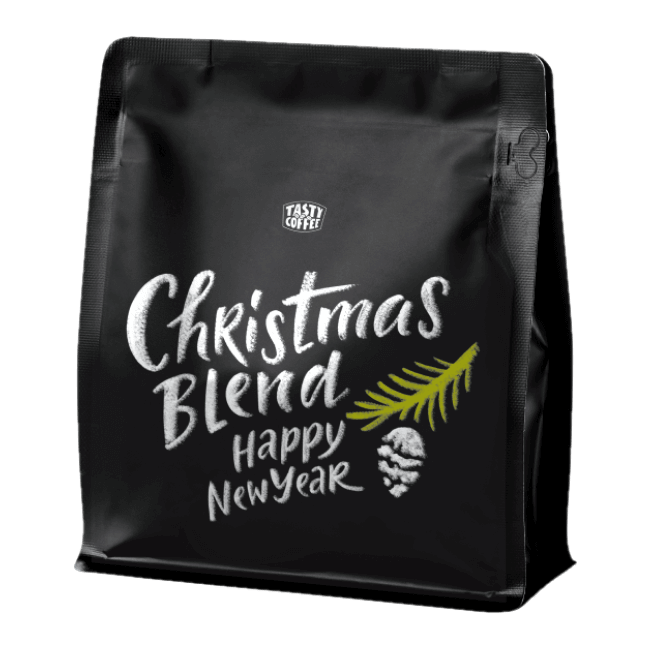 Кофе в зернах Tasty Coffee Christmas Blend 2020