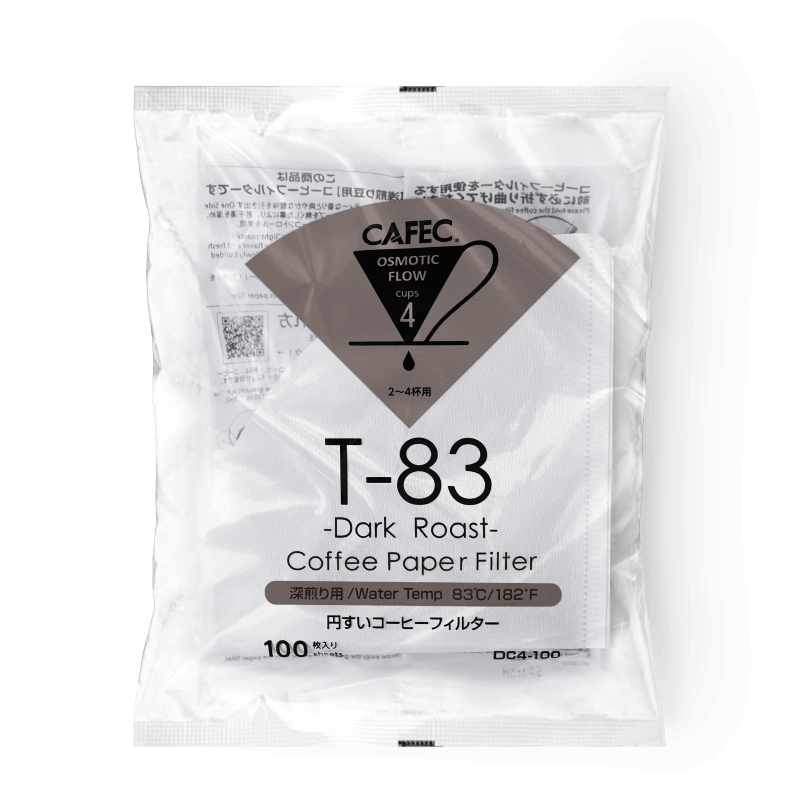 Аксессуары Tasty Coffee Фильтры Cafec Т-83 средней плотности (размер 2–4), 100 шт