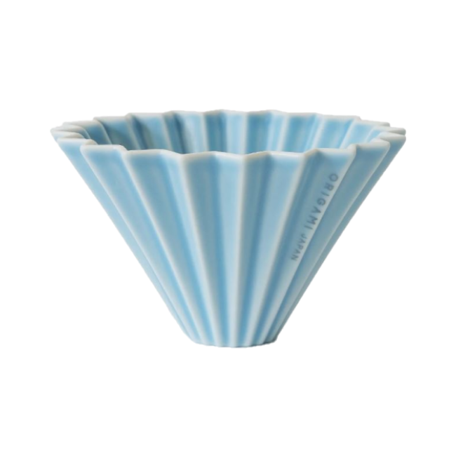 Аксессуары Tasty Coffee Воронка Origami керамическая голубая (размер 2-4)