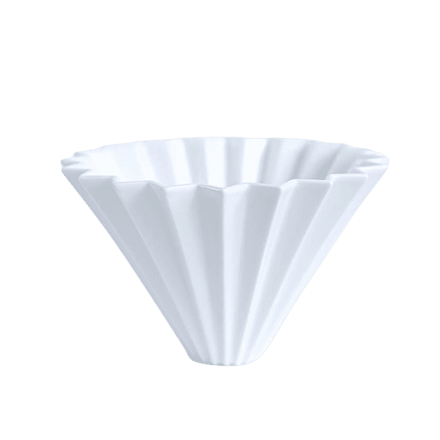 Аксессуары Tasty Coffee Воронка Origami керамическая белая (размер 2-4)